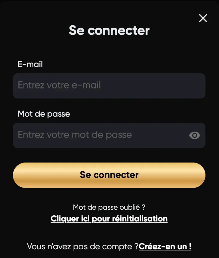 Inloggen voor leden van Golden Panda casino